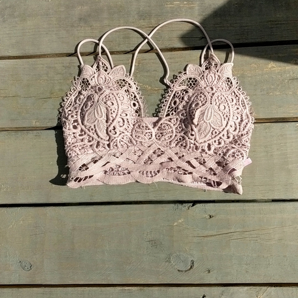 Dusty rose bralette